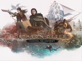 Illustration de couverture du DLC « Crimson Desert : Charting the Unknown ».