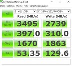 Schenker XMG Ultra 17 - CrystalDiskMark.