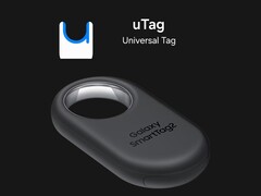 L'application uTag permet aux propriétaires d'appareils nonGalaxy d'utiliser les traceurs SmartTag de Samsung. (Source de l'image : Kieron Quinn & Samsung - édité)
