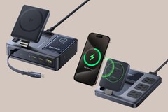 Les deux concentrateurs de charge sont présentés comme les plus minces au monde et les premiers à être dotés d'un câble rétractable (Image source : baseus)