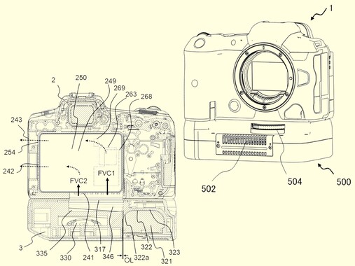 Conception de la poignée de refroidissement active (Image Source : Japan Patent Platform)