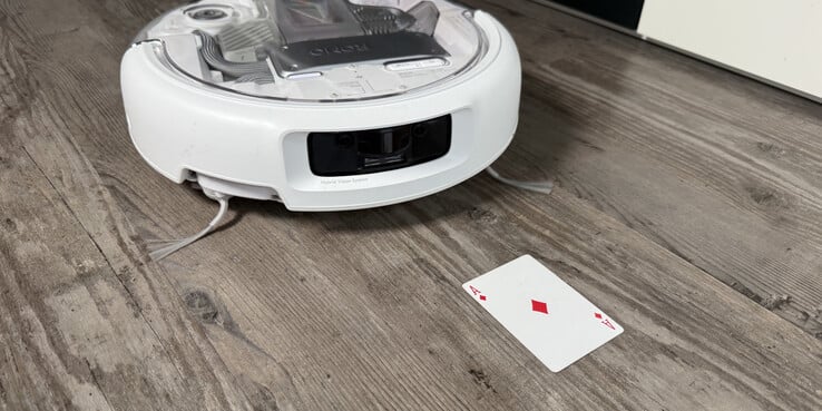 La détection d'obstacles de la DJI Romo P fonctionne parfaitement lors du test