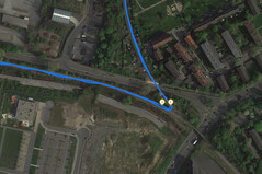 GPS Garmin 500 : rue.