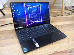 Le Lenovo IdeaPad Slim 9i Core i7-1165G7 a une performance CPU plus lente que le Yoga 9i Core i5-1135G7