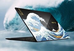 MSI place une œuvre d&#039;art célèbre sur la Prestige 13 AI+ Evo (Source de l&#039;image : MSI, édité)