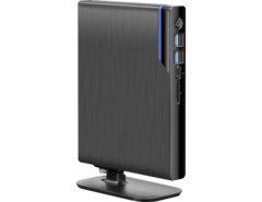 Le nouveau mini PC ASROck Mars ADL slim dispose d'un port Thunderbolt 4. (Image Source : ASRock)