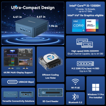 Geekom IT13 Édition 2026 (Source : Geekom)
