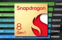 Le Snapdragon 8 Gen 1 est considéré comme le processeur de smartphone le plus rapide actuellement disponible. (Image source : Qualcomm/AnTuTu - édité)