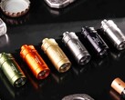 La lampe de poche Tank007 E25 EDC est disponible en six couleurs.