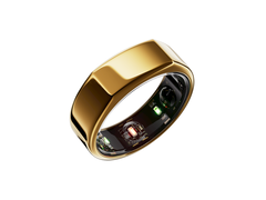 L&#039;Oura Ring Generation 3 est disponible en quatre couleurs, dont l&#039;or. (Image source : Oura)