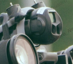 Le Mavic 4 devrait être doté d'un boîtier de caméra remanié. (Source de l'image : via @Quadro_News)