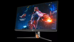 Le ROG Swift PG32UQXR est l&#039;un des premiers moniteurs compatibles DisplayPort 2.1. (Image source : ASUS)