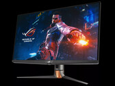 Le ROG Swift PG32UQXR est l'un des premiers moniteurs compatibles DisplayPort 2.1. (Image source : ASUS)