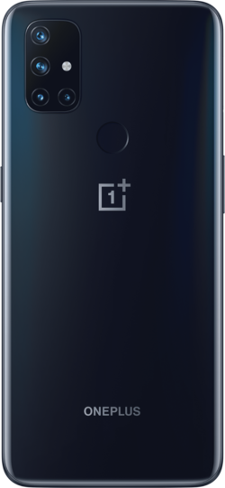 Le OnePlus Nord N10 5G est uniquement disponible dans la gamme de couleurs appelée "Midnight Ice"