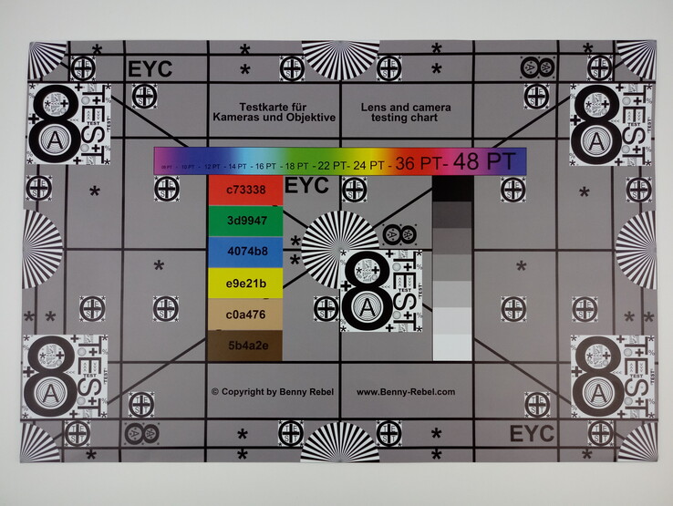 LG Q Stylus - test chart