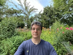 Photo prise avec la caméra selfie