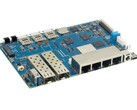 Le Banana Pi BPI-R4 mesure 148 x 100,5 mm et pèse 250 g. (Image source : Banana Pi)