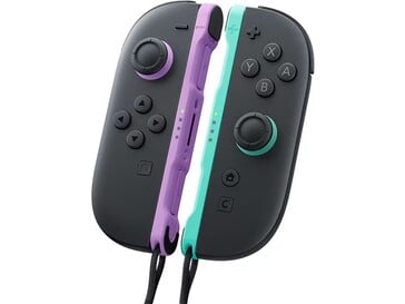 Elles sont également livrées en bundle avec des sangles Joy-Con 2. (Source de l'image : Nintendo)