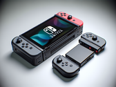 Rendu non officiel de la Nintendo Switch 2 Joy-Cons (Source de l'image : généré avec DALL-E 3)