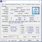 Dell Latitude 7400 - CPU-Z.