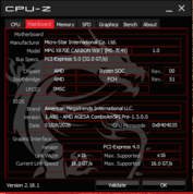 AMD Ryzen 7 9850X3D : CPU-Z