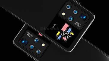 Concept de smartphone Huawei à double écran (image via @HolIndi sur Twitter)