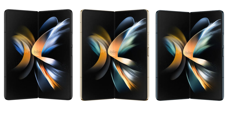 Galaxy Z Fold 4 (image via 91mobiles)