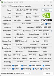 GPU-Z - OC activé en 1 clic