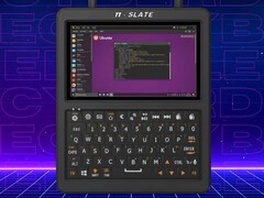 La Pi Slate dispose d'une batterie, d'un clavier et d'un écran tactile