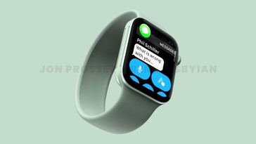 Apple Watch 7 Green (image via Jon Prosser)
