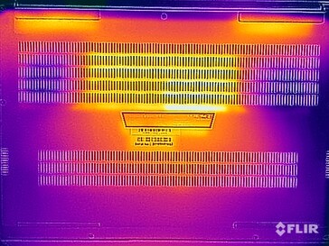 Test de résistance aux températures de surface (en bas)