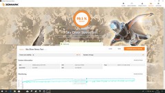 MSI Aegis 3 8RD - Stress test 3DMark Sky Dive.