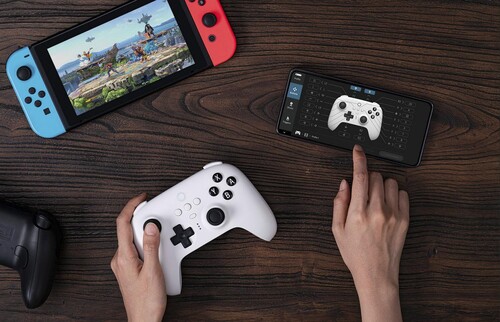 8BitDo propose une application pour Android, Windows et iOS qui permet de personnaliser les entrées de la manette Ultimate. (Source de l'image : 8BitDo)