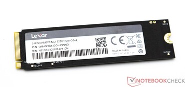 Lexar NM620 512 Go NVMe SSD