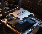 Un processeur de serveur AMD Epyc installé dans son socle.