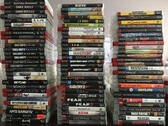 Une collection de jeux PS3 physiques illustrée