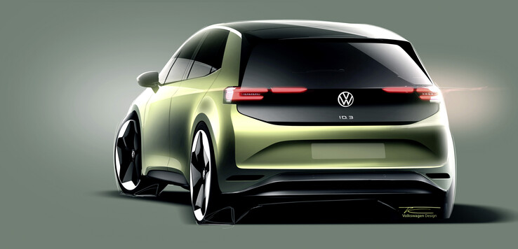 Le nouveau concept Volkswagen ID.3. (Image source : Volkswagen)