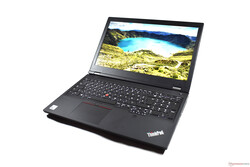 Test du Lenovo ThinkPad P15 Gen 1, unité de test fournie par campuspoint.de