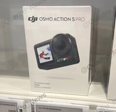 DJI vendra probablement l'Action 5 Pro avec plusieurs packs d'accessoires 