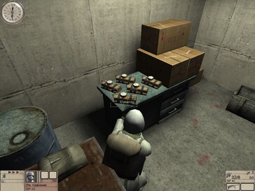 Sur la photo : une capture d'écran du jeu « Hidden & Dangerous 2 : Courage Under Fire ».