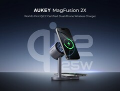Le MagFusion 2X. (Source de l&#039;image : Aukey)