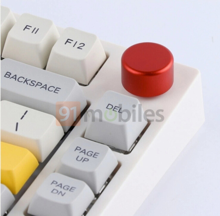 Une nouvelle fuite suggère que le clavier OnePlus ressemblera à ceci...(Source : 91Mobiles)