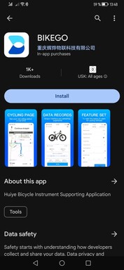 L'application BIKEGO