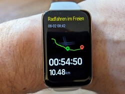 En examen : Xiaomi Smart Band 7 Pro. Appareil de test fourni par Xiaomi Allemagne.