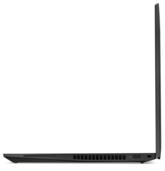 Lenovo ThinkPad P16s Gen 1 - Ports de droite. (Image Source : Lenovo)