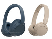 Les Sony WH-CH520 et WH-CH720N devraient arriver en plusieurs couleurs. (Image source : @OnLeaks &amp; 91mobiles)