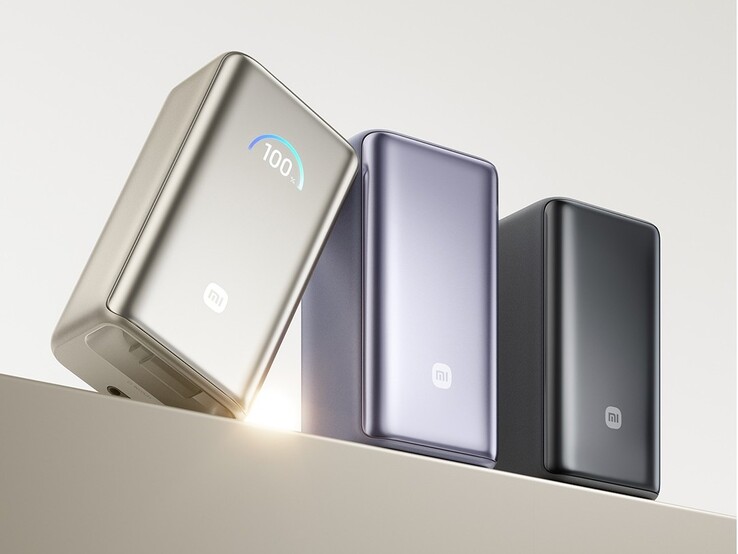 La batterie externe est disponible en trois coloris