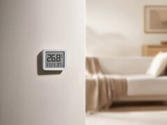 Le moniteur intelligent de température et d'humidité 3 Mini (photo) de Xiaomi est désormais disponible en Europe. (Source de l'image : Xiaomi)
