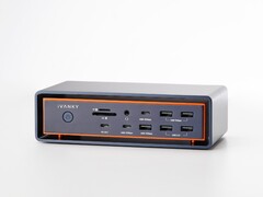 L'iVanky FusionDock Max 2 prend en charge jusqu'à trois écrans 4K sur les MacBooks. (Source de l'image : iVanky)