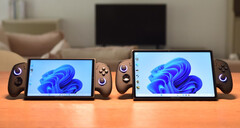 L&#039;ONEXPLAYER X1 Mini est beaucoup plus petit que l&#039;ONEXPLAYER X1 actuel. (Source de l&#039;image : One-Netbook)